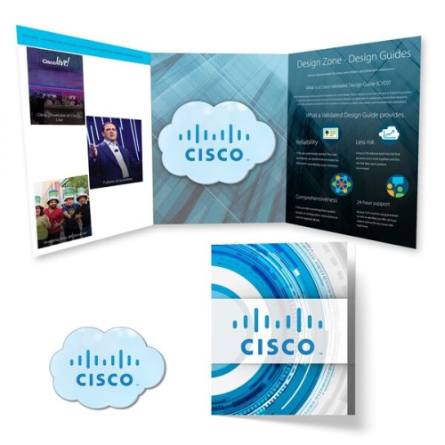 Tek Booklet 2 with Full Color Cloud Coaster