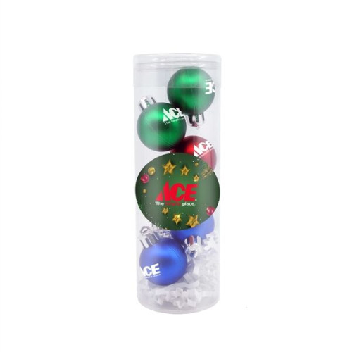 Mini Shatter Proof Christmas Ornament Set
