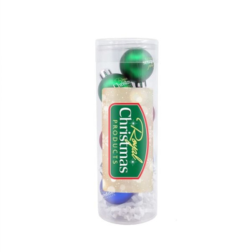 Mini Shatter Proof Christmas Ornament Set