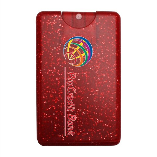 Tek Booklet with Bling Credit Card Hand Sanitizer