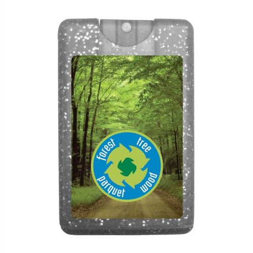 Tek Booklet with Bling Credit Card Hand Sanitizer