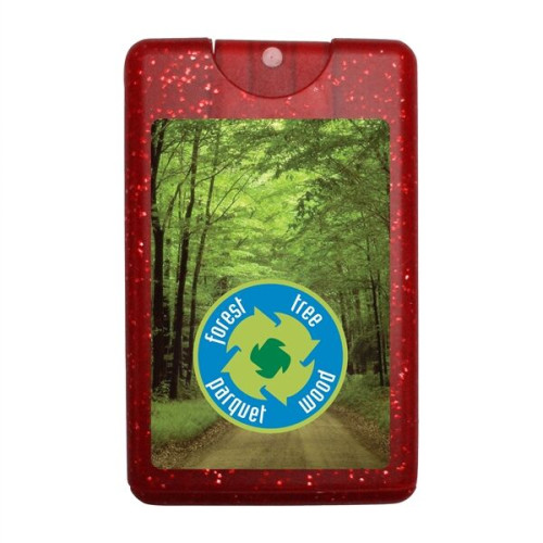 Tek Booklet with Bling Credit Card Hand Sanitizer