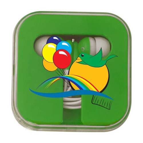 Earbuds with Square Case