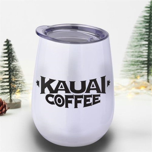 10 oz Stainless Steel Stemless Wine Glass