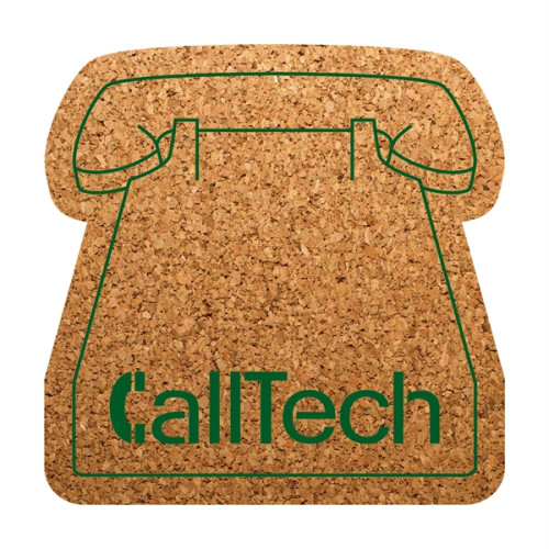 Phone Shaped Cork Coaster