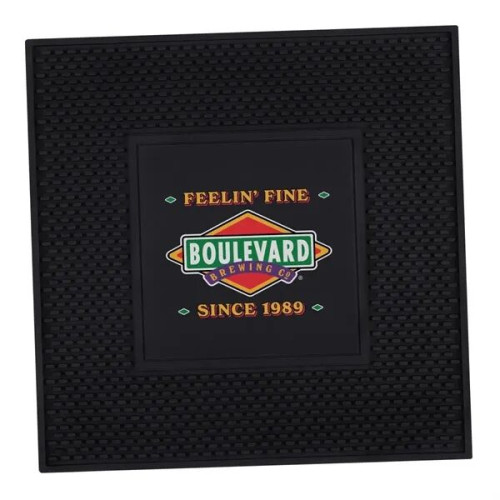 Heavy Duty Vinyl Bar Counter Mat - 14" x 14"