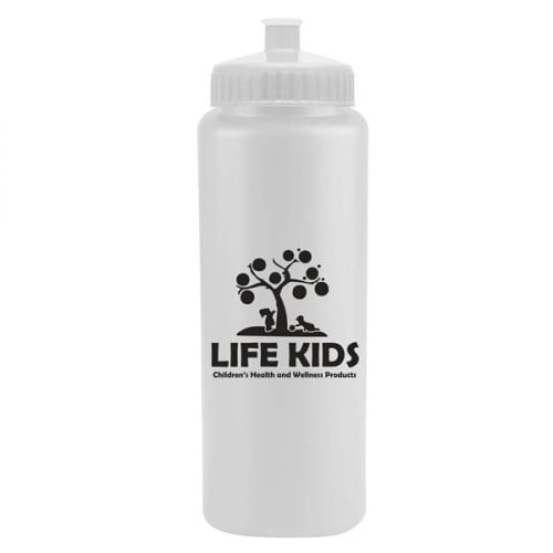 The Athlete - 32 Oz. Sports Bottle W/ Push Pull Lid