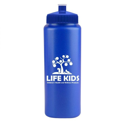 The Athlete - 32 Oz. Sports Bottle W/ Push Pull Lid