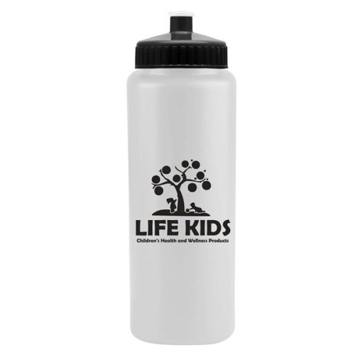 The Athlete - 32 Oz. Sports Bottle W/ Push Pull Lid