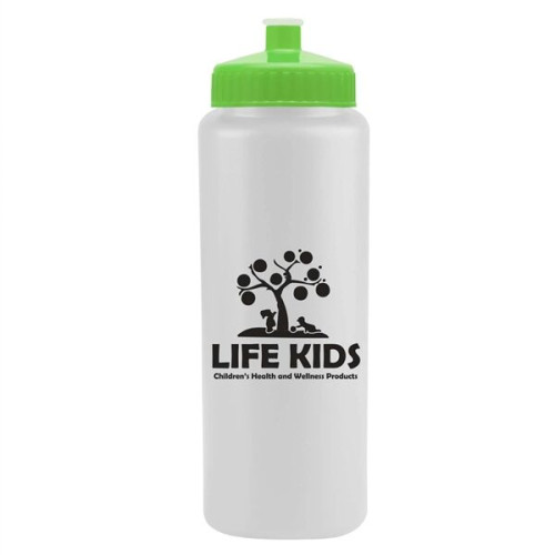 The Athlete - 32 Oz. Sports Bottle W/ Push Pull Lid