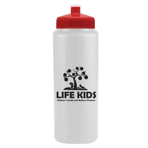 The Athlete - 32 Oz. Sports Bottle W/ Push Pull Lid