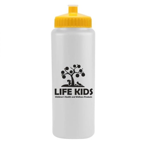 The Athlete - 32 Oz. Sports Bottle W/ Push Pull Lid