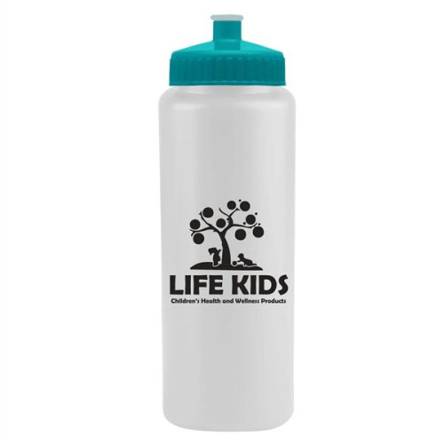 The Athlete - 32 Oz. Sports Bottle W/ Push Pull Lid