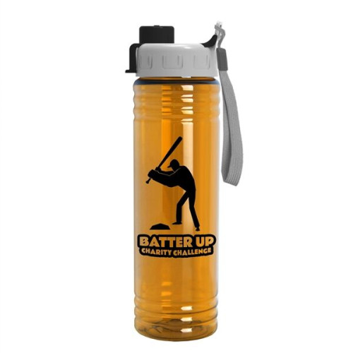 24 oz. Slim Fit Water Bottle with Quick Snap Lid