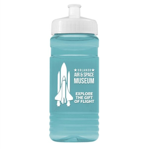 20 Oz. Recycled PETE Bottle With Push-Pull Lid