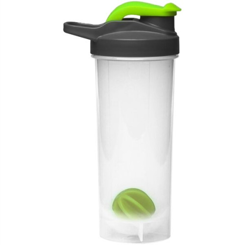 24 oz. Plastic Shaker Bottles With Mixer