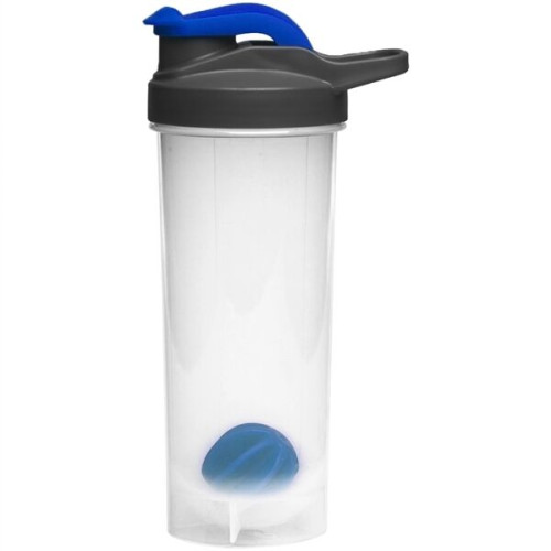 24 oz. Plastic Shaker Bottles With Mixer