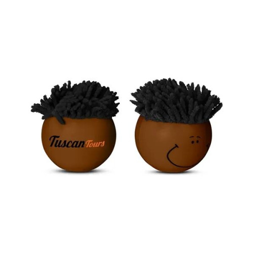 MopToppers. Smiling Multicultural Stress Ball.