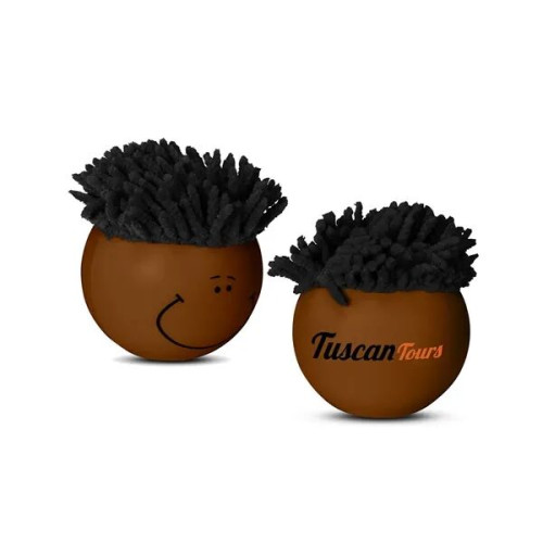 MopToppers. Smiling Multicultural Stress Ball.
