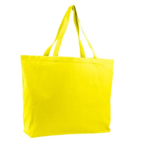 Canvas Jumbo Tote 20" W x 15" H x 5" Gusset Bag