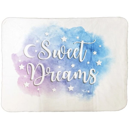 Micro-Mink Sherpa Plush 30" x 40" Blanket