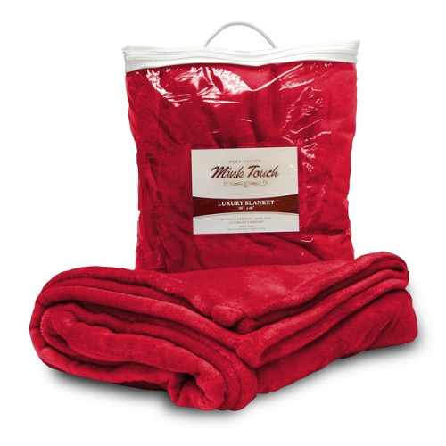 Mink Touch Luxury Throw Blanket (Domestically Decorated)