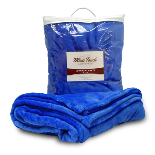 Mink Touch Luxury Throw Blanket (Domestically Decorated)
