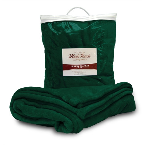 Mink Touch Luxury Throw Blanket (Domestically Decorated)