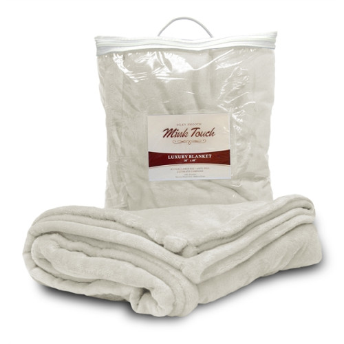 Mink Touch Luxury Throw Blanket (Domestically Decorated)