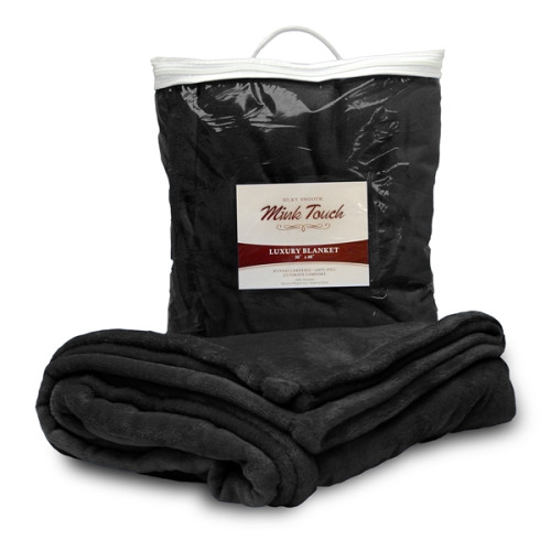 Mink Touch Luxury Throw Blanket (Domestically Decorated)