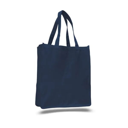 Canvas Jumbo Shopper Bag 14" W x 17" H w/7" Gusset