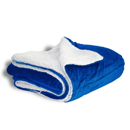 Micro Mink Solid Colors Sherpa 50" x 60" Blanket