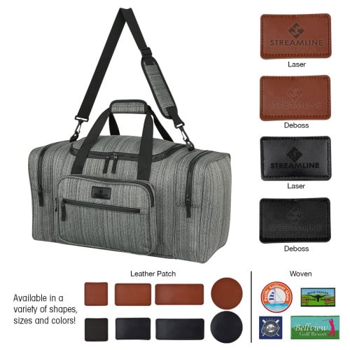 Heathered Duffel Bag