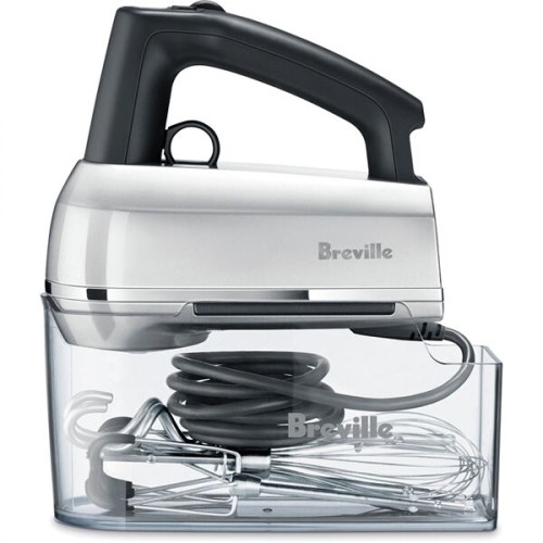 Breville Handy Mix Scraper with Beater IQ, Silver