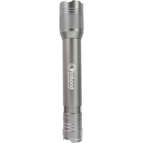 2AA Aluminum Matrix Flashlight w/Cree LEDs in Zippered Case