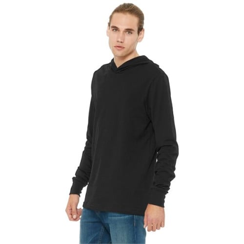 BELLA+CANVAS Unisex Jersey Long Sleeve Hoodies 4.2 oz.