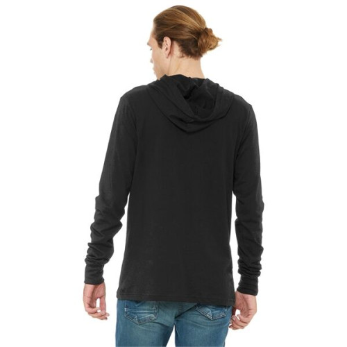 BELLA+CANVAS Unisex Jersey Long Sleeve Hoodies 4.2 oz.