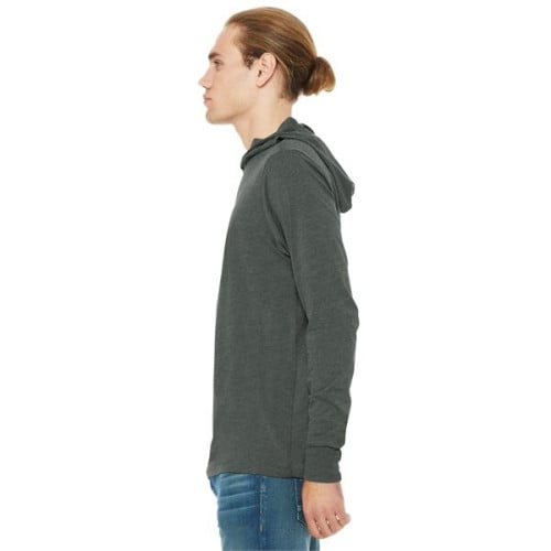 BELLA+CANVAS Unisex Jersey Long Sleeve Hoodies 4.2 oz.