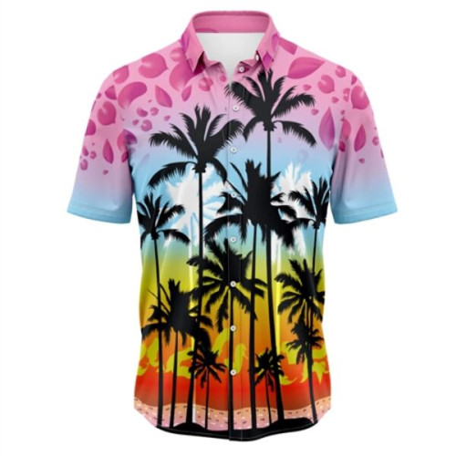 Unisex 135 GSM UV Resistant Sublimation Hawaiian Shirts