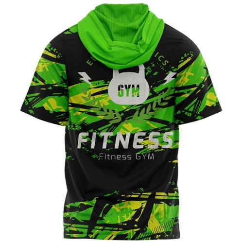 Unisex 250 GSM Comfort Fleece Short Sleeve Pullover Hoodies