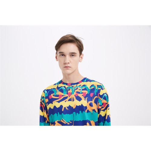 Unisex 180 GSM Spandex Milk Silk Long Sleeve T-Shirt
