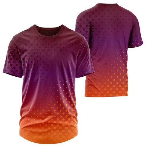 Youth 180 GSM Cotton Feel Sublimation Short Sleeve T-Shirt