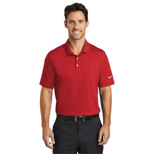 Nike Dri-FIT Vertical Mesh Polo w/ Screen Print 4.4 oz.