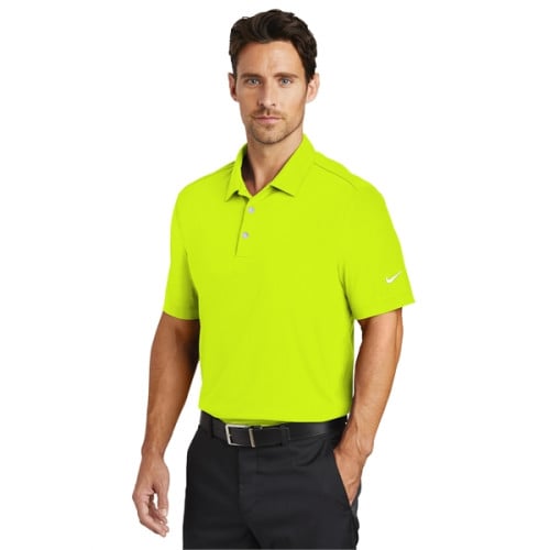 Nike Dri-FIT Vertical Mesh Polo w/ Screen Print 4.4 oz.