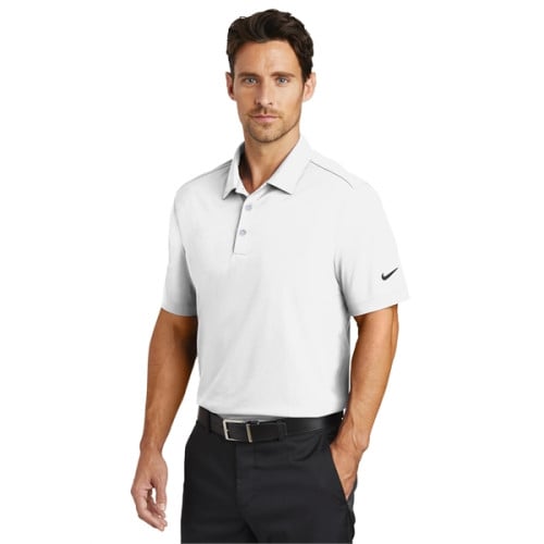 Nike Dri-FIT Vertical Mesh Polo w/ Screen Print 4.4 oz.