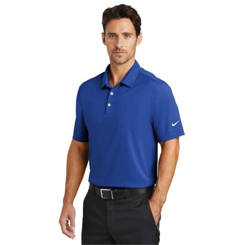 Nike Dri-FIT Vertical Mesh Polo w/ Screen Print 4.4 oz.