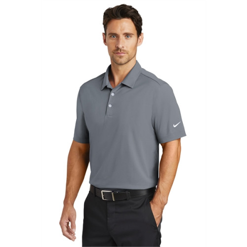 Nike Dri-FIT Vertical Mesh Polo w/ Screen Print 4.4 oz.