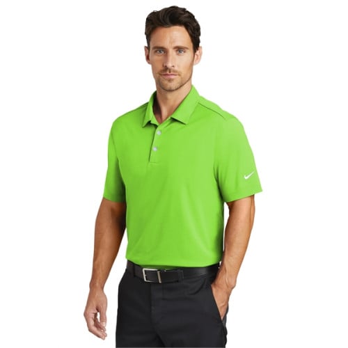 Nike Dri-FIT Vertical Mesh Polo w/ Screen Print 4.4 oz.