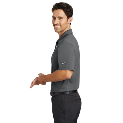 Nike Dri-FIT Vertical Mesh Polo w/ Screen Print 4.4 oz.