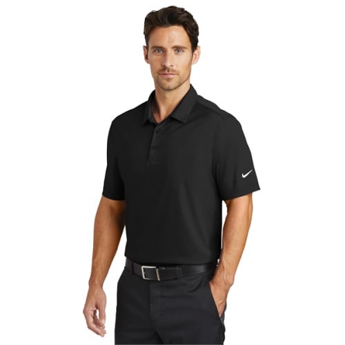 Nike Dri-FIT Vertical Mesh Polo w/ Screen Print 4.4 oz.